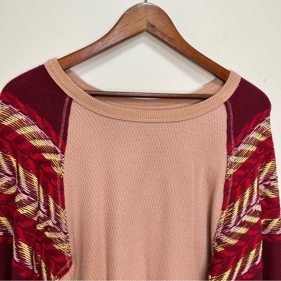 Free People We The Free Rainbow Dreams Pullover Knit Top Size Small - Picture 5 of 13